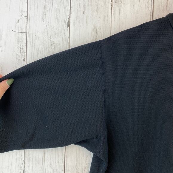 Marmot Black 1/2 Zip Lightweight Pullover Long Sleeve Shirt Men's Large - Picture 3 of 14